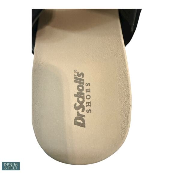 Dr. Scholl’s Cali Vibe Black Cork Wedge Sandals Women’s Size 8.5 Summer Style - Picture 13 of 16